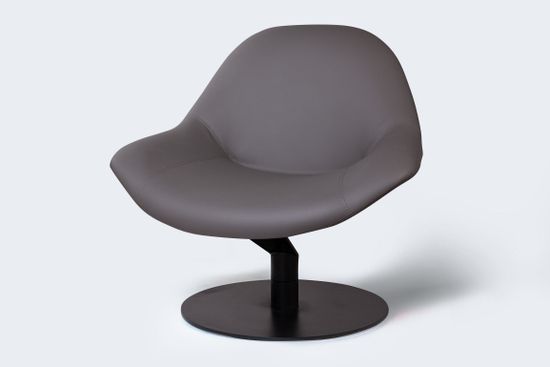 Лаунж кресло Zero Gravity с механизмом вращения цвет серый