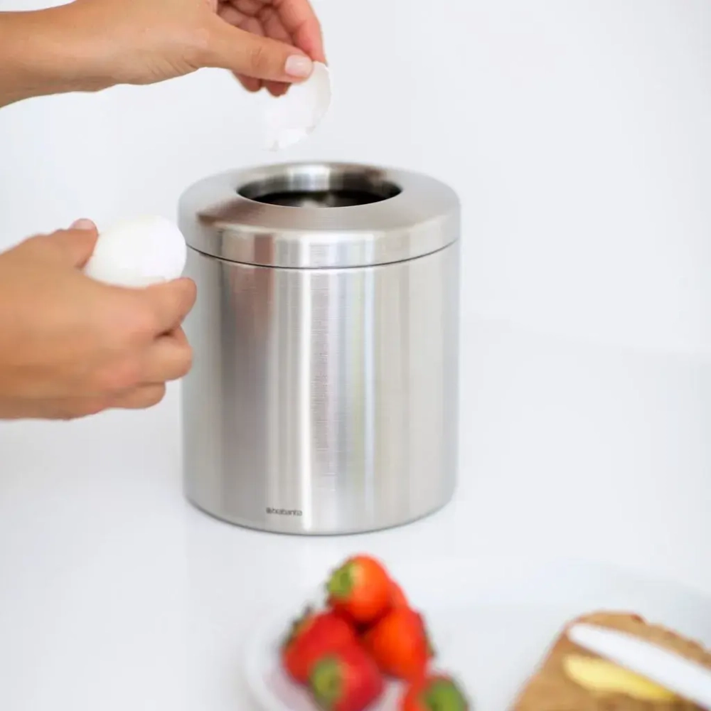 Brabantia Настольная корзина 1л, матовая сталь