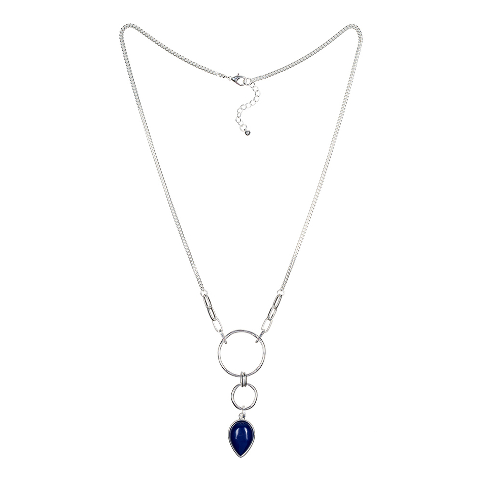 Колье Fiore Luna NATURAL LAPIS LN3171-2 BL/S