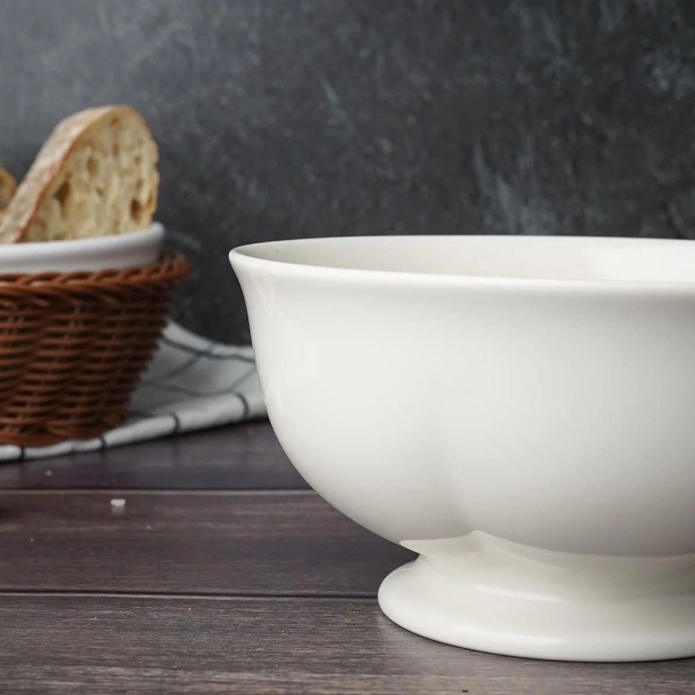 Салатник 15 см, 620 мл, фарфор "NOBLE" серия "Retro Ritz & Bella-White"