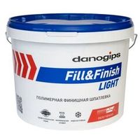 Шпаклевка полимерная Danogips Sheetrock Fill&Finish Light 10 л
