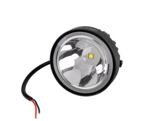 Фара светодиодная OFF ROAD 98*98*80мм круглая 12V/30V 20W 6000К Skyway 1 диод Дальний