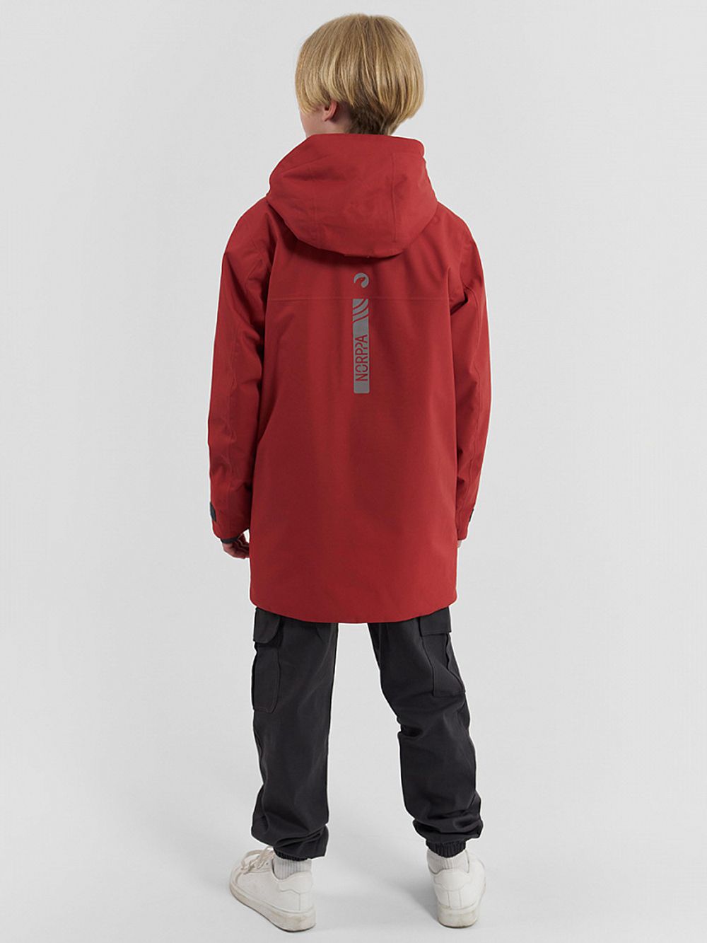 Куртка подростковая для юноши LIMAN NORPPA красная глина