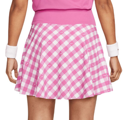 Теннисная юбка Nike Court Dri-Fit Advantage Print Club Skirt - Purple