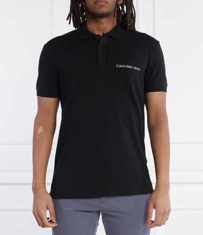 Поло INSTITUTIONAL CALVIN KLEIN JEANS - черный(J30J325495)
