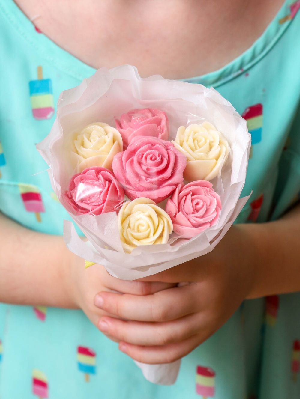 Букет из 7 сладких роз