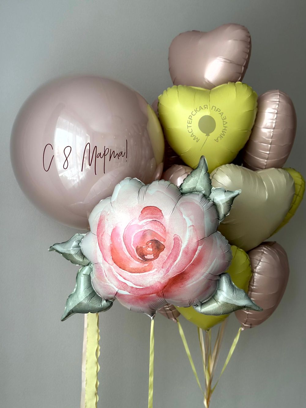 Воздушные шары на 8 марта №9002  Изображение3