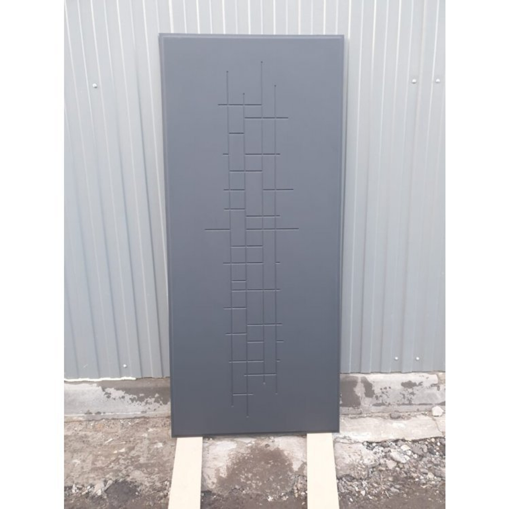 Входная металлическая дверь RеX (РЕКС) Премиум 3К Венге (Гладиатор)/ ФЛ-289 Ясень черный