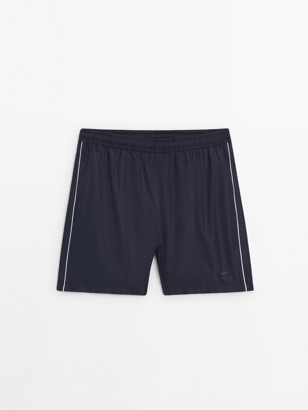 Massimo Dutti Однотонные плавки, темно-синий