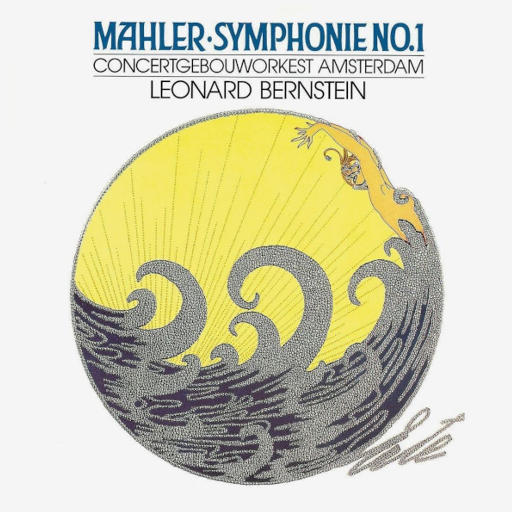 Concertgebouw Orchestra Of Amsterdam, Leonard Bernstein / Mahler: Symphony No.1 (LP)