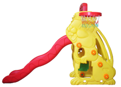 Детский комплекс Капризун Кролик с волнистой горкой