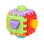 Логический куб Геометрик (комплект 16 шт)