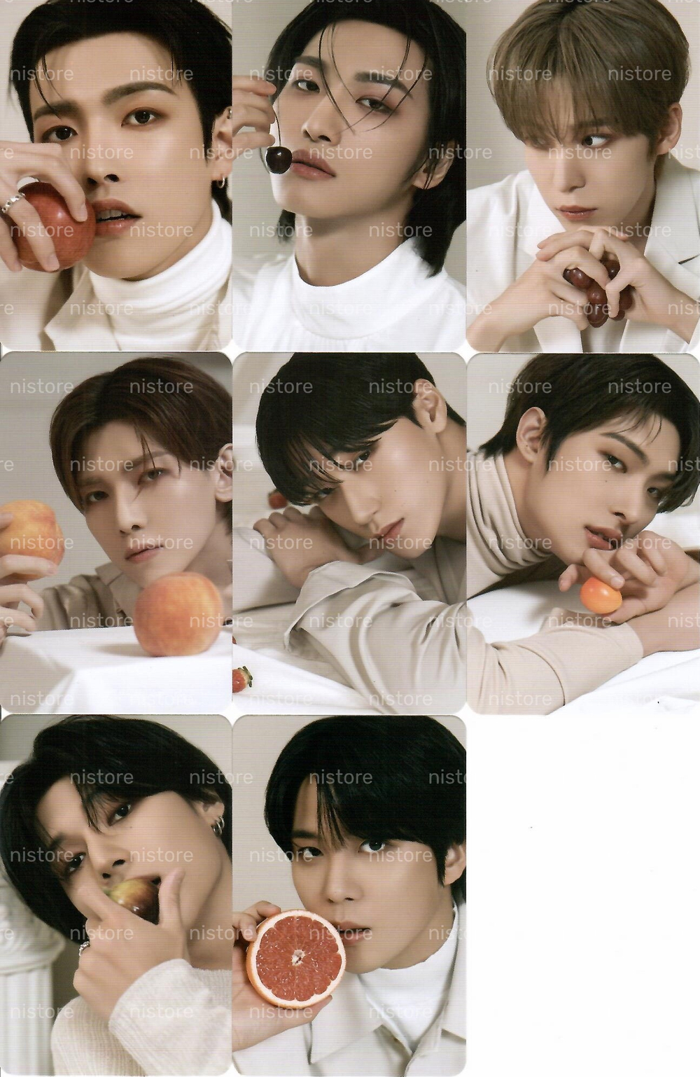 Фотокарты ATEEZ Nacific Duw glaze tint (concept)