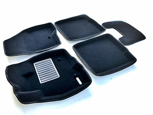 Коврики салона для FORD Explorer (2015-) Euromat 3D Business черные. Арт. EMC3D-002217