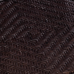 Комплект "PELANGI"  02/15 ( стол со стеклом + 4 кресла ) [без подушек] ротанг, кресло 65х65х77см, стол диаметр 64х61см, walnut (грецкий орех)