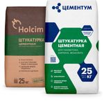 Штукатурка цементная ЦЕМЕНТУМ Holcim 25 кг