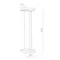 SL095.415.02 Светильник уличный наземный ST-Luce Черный LED 2*5W 4000K DISTESA