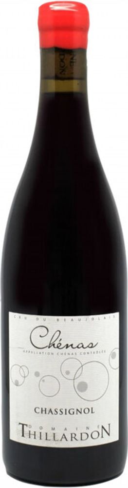 Вино Domaine Thillardon Chenas Chassignol AOC, 0,75 л.