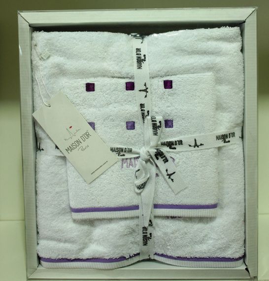 Набор полотенец  3 предмета CANDY КЕНДИ Maison Dor Турция