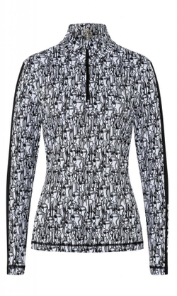 Толстовка BOGNER SPORT BELINE3 5177 9763 черно/белого цвете