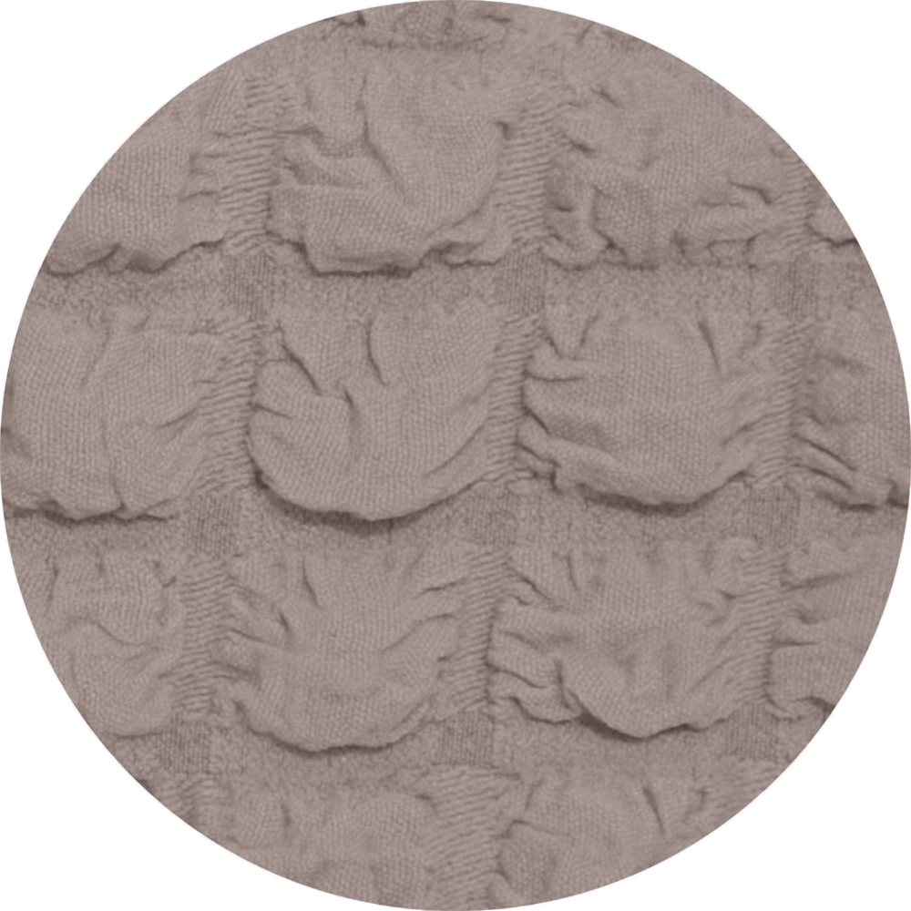 Чехол на стул с оборкой, цвет Капучино, Набор 6 шт.