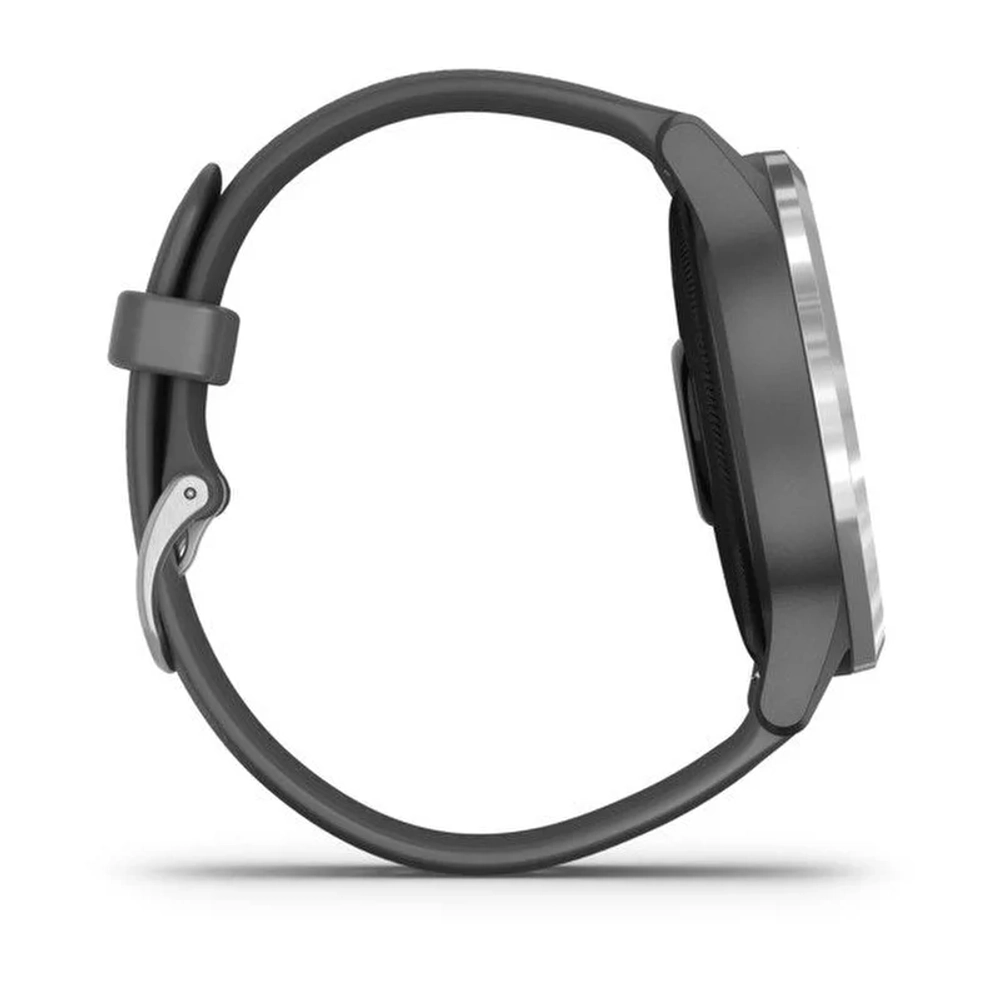 Часы для фитнеса Garmin vivoactive 4, серые, 010-02174-03