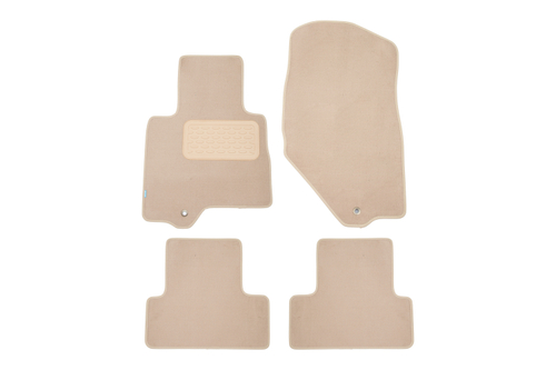 Коврики в салон  INFINITI EX 2007-2013, кроссовер, 4 шт. (текстиль, бежевые) Klever.KLEVER04761222112KH