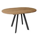 Стол обеденный Элип-2 (профиль) каркас чёрный