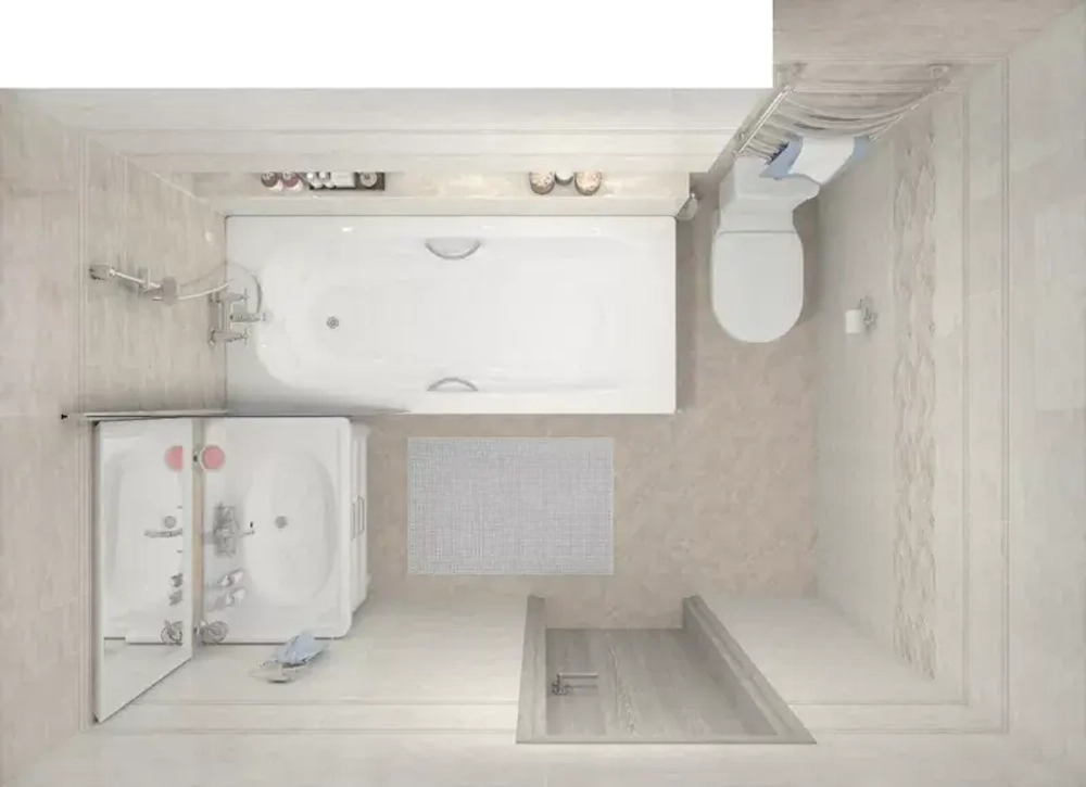 Плитка Alma Ceramica TWA11RXN004 Roxana 20x60 бежевая глянцевая рельефная / полосы