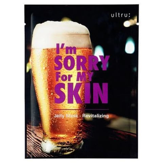 Тканевая маска для восстановления кожи I'm Sorry for My Skin Revitalizing Jelly Mask (Beer)