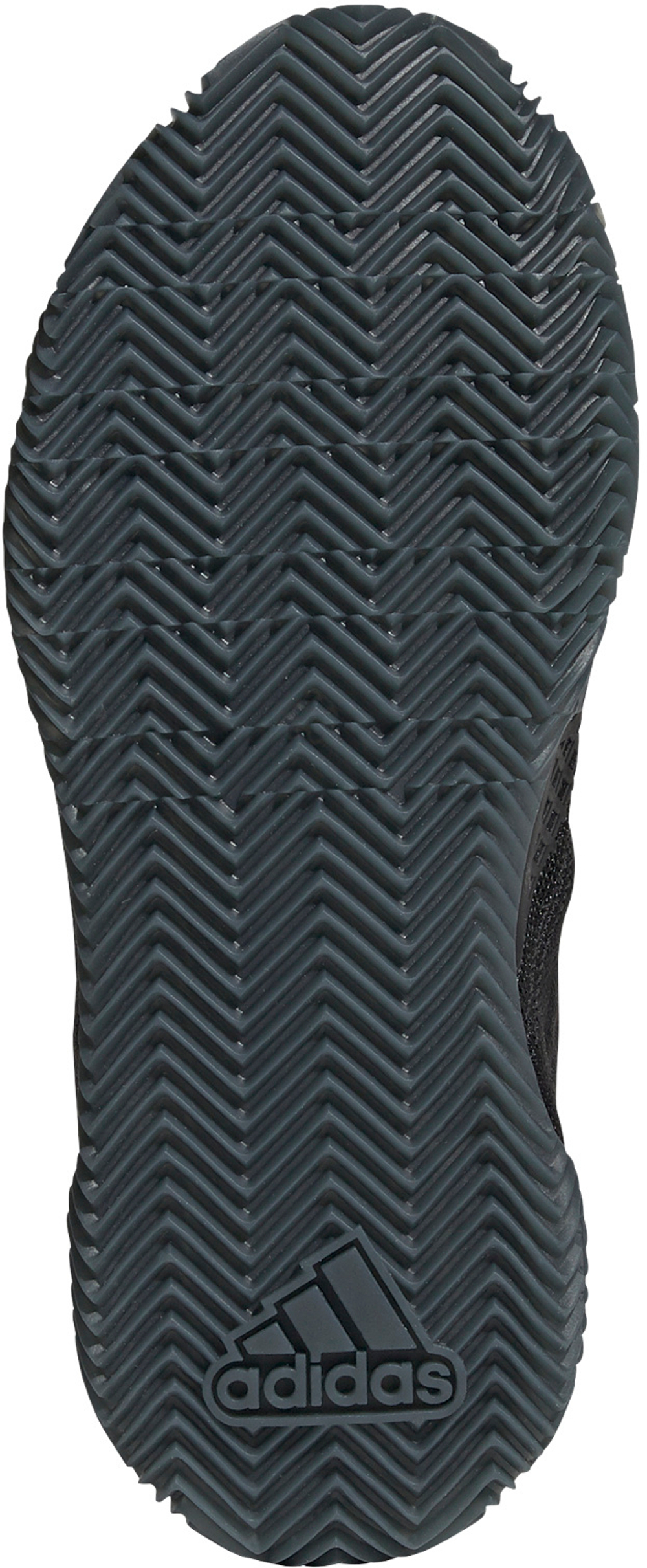 Женские Кроссовки теннисные Adidas Stycon Laceless W Clay - core black/night metallic/grey six