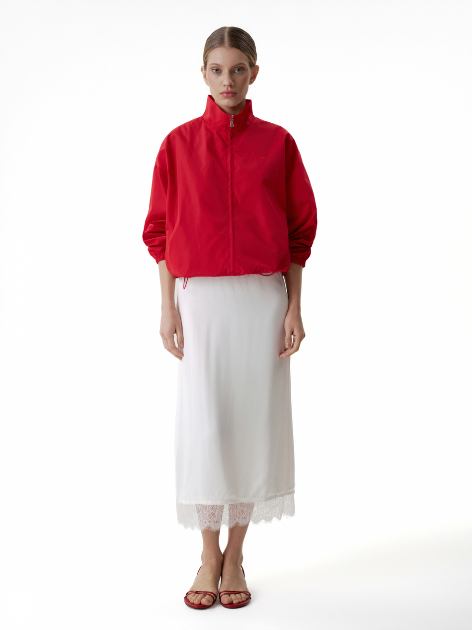 Юбка в бельевом стиле