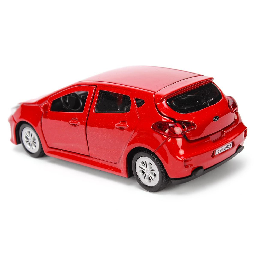 Модель ин. мет. "Kia Ceed" 12см. двери, багаж, красный CEED-12-RD (Технопарк)