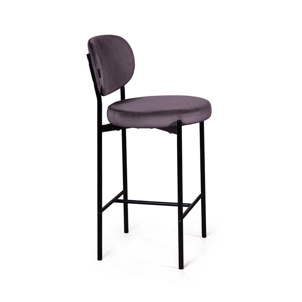 Стул полубарный Mason, бархат 3