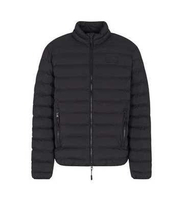 Мужская теннисная куртка EA7 Man Woven Bomber - black