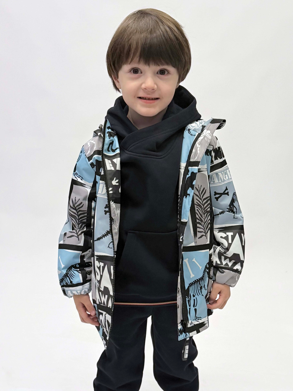 Парка демисезонная мембрана для мальчика 4-9 лет Милашка Сьюзи