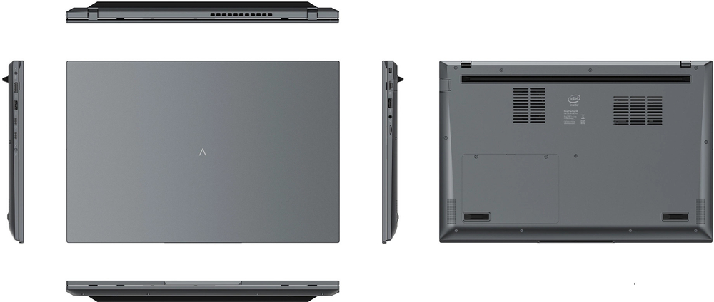 Ноутбук  Digma Pro Fortis M 15.6 ", Core i7, 16 Гб RAM, 512 Гб SSD, UHD Graphics, Серый