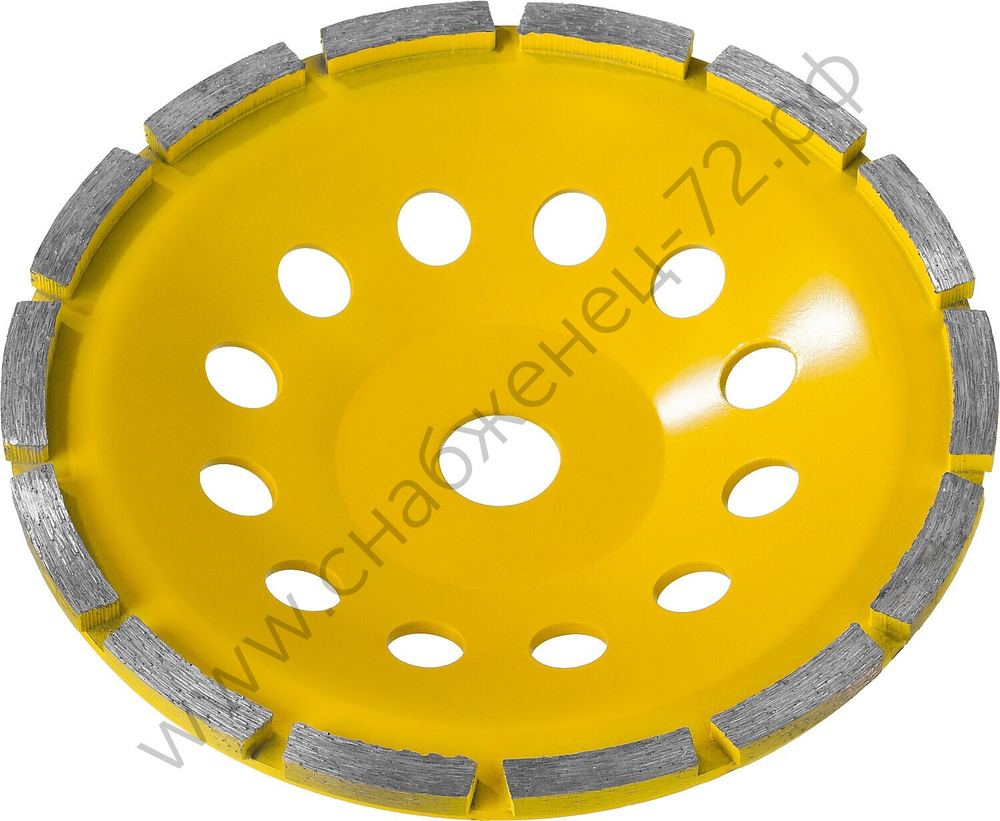 STAYER Single d 180 мм, Однорядная алмазная шлифовальная чашка (33382-180)