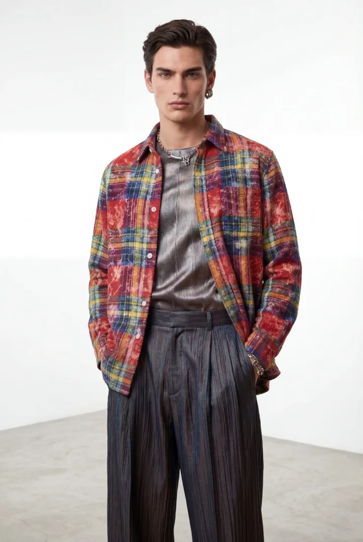 Рубашка в клетку «JETRO»