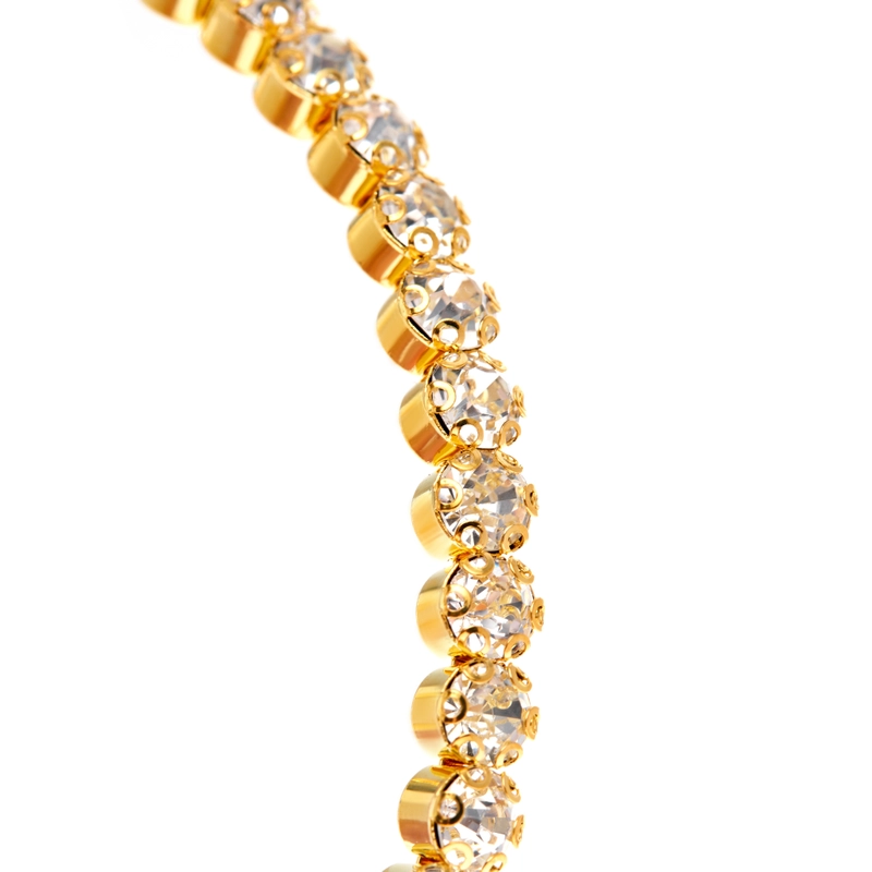 Колье Кристальный Чокер – Золото