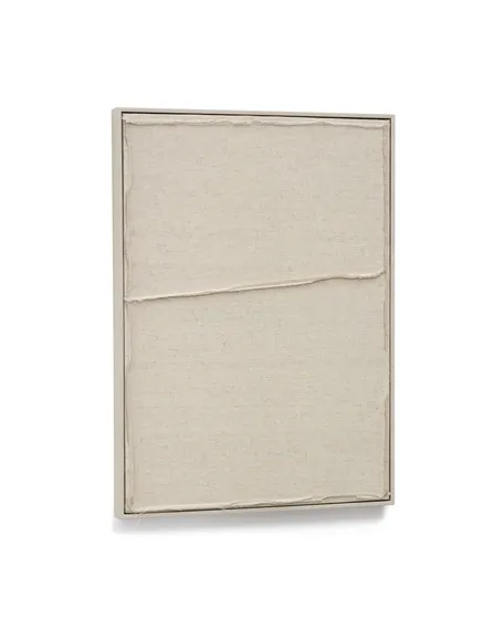 Maha Картина Белая с горизонтальной линией 52 х 72 см