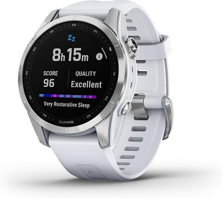 Умные часы Garmin Fenix 7S Белый / Серебро