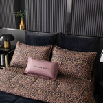 Комплект постельного белья на резинке Сатин Velouria Luxe с Одеялом VLR004