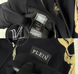 Кофта на молнии Philipp Plein премиум