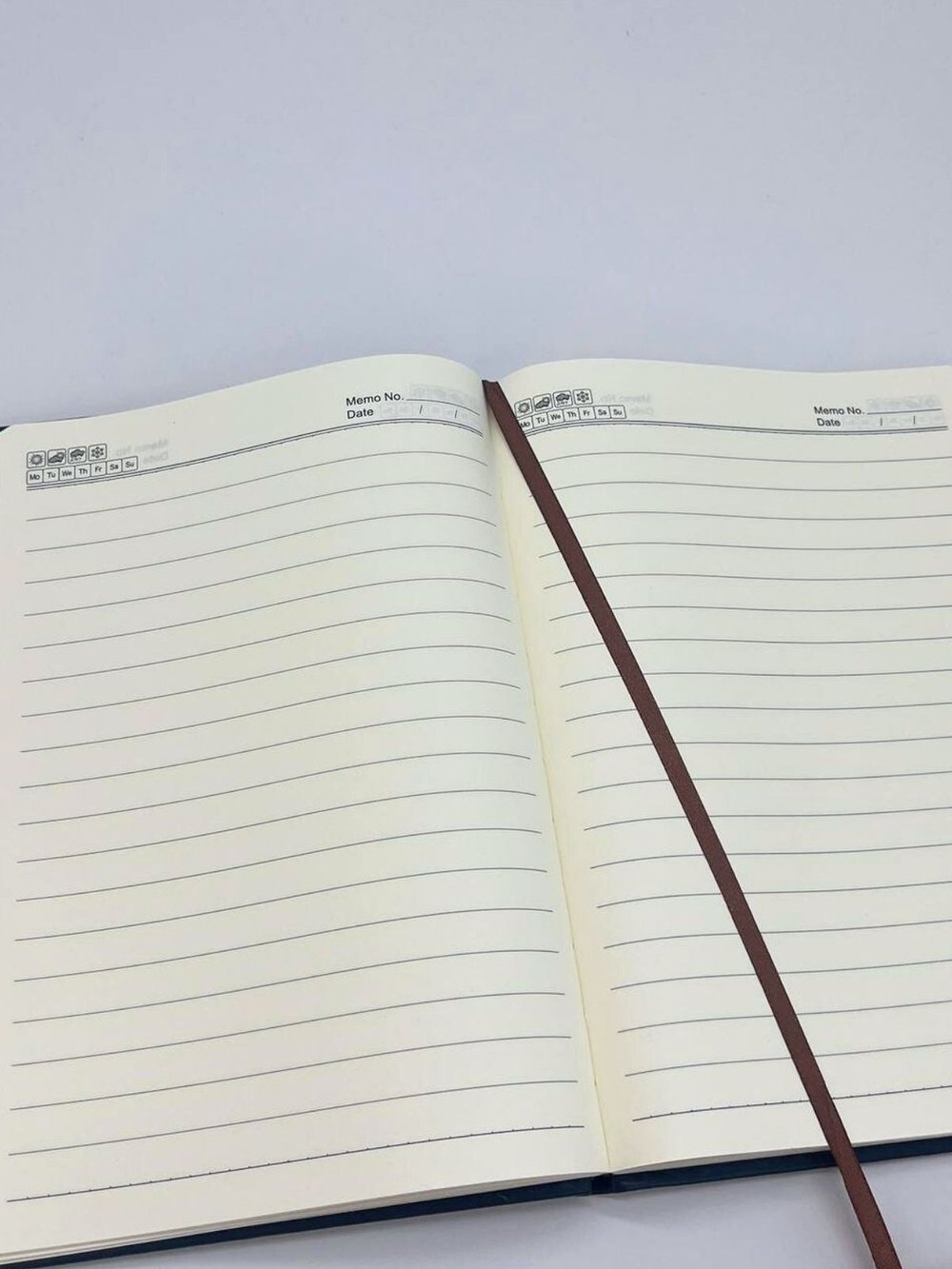 Блокнот 112 л. В5 25*17,5 см лин. т.бирюзовый  (7674-2)