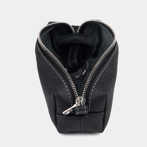 Ключница Coffre из кожи теленка, черного цвета