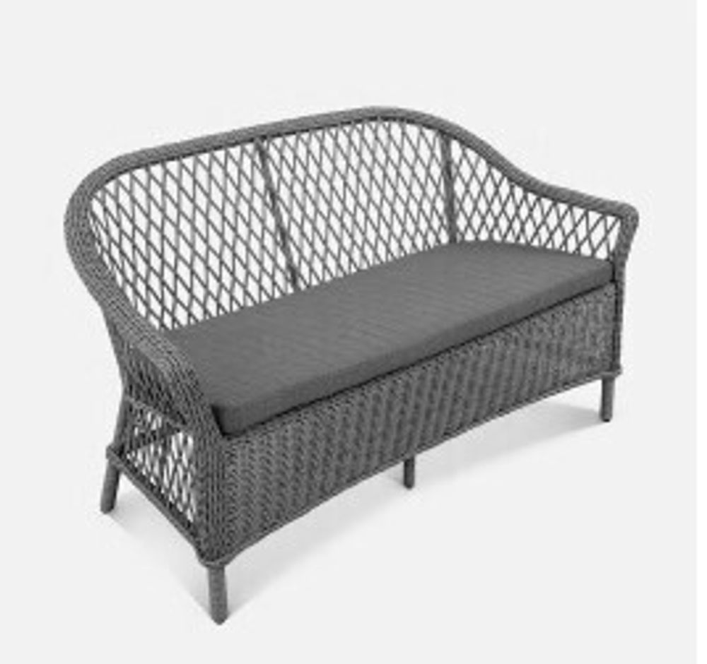 Диван Nova 2ps  Грецкий орех, RAL 8011, Dyer 540