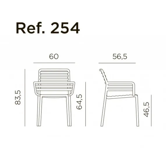 Стул Doga мятный