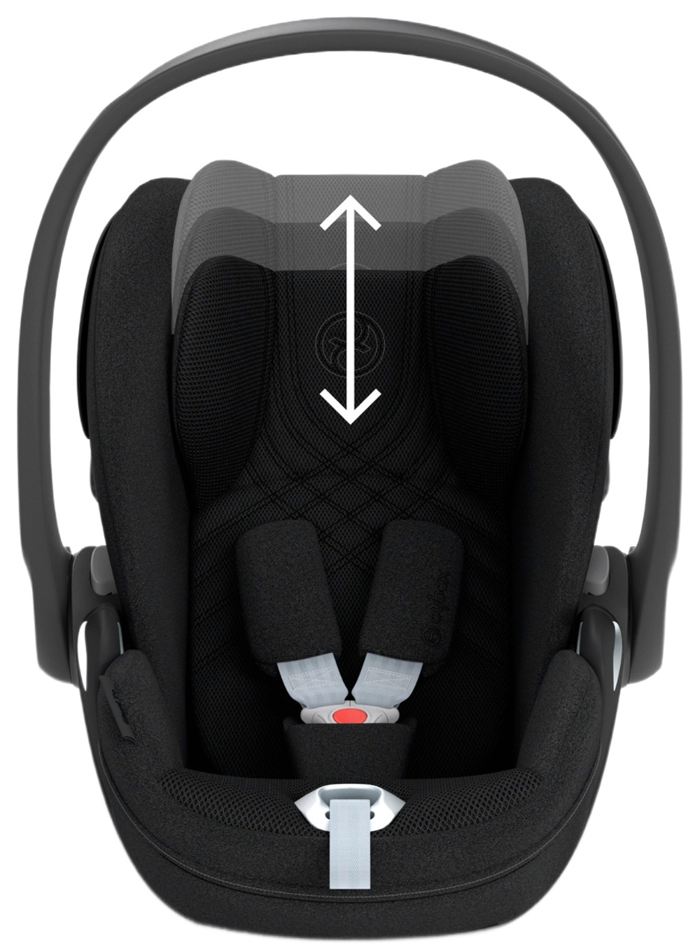 Коляска Cybex Coya Rosegold Frame Cloud T i-Size Sepia Black Plus Sepia Black с дождевиком и бампером