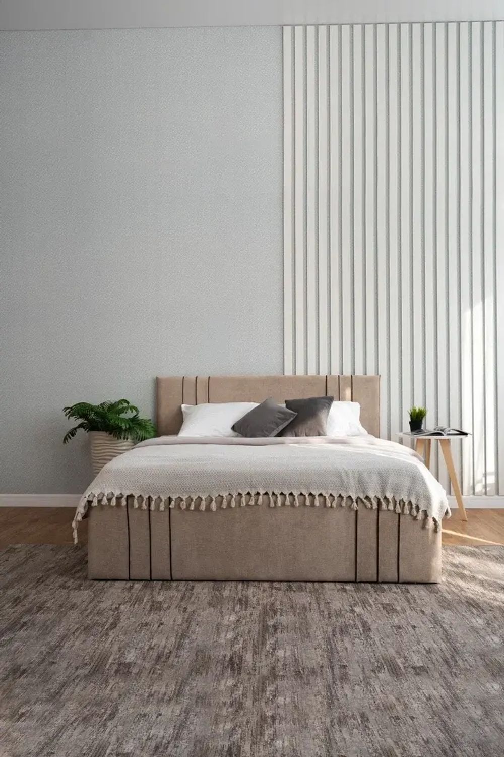 Кровать Леванте 1,8 (Бежевый), ДСВ-Мебель, г. Пенза